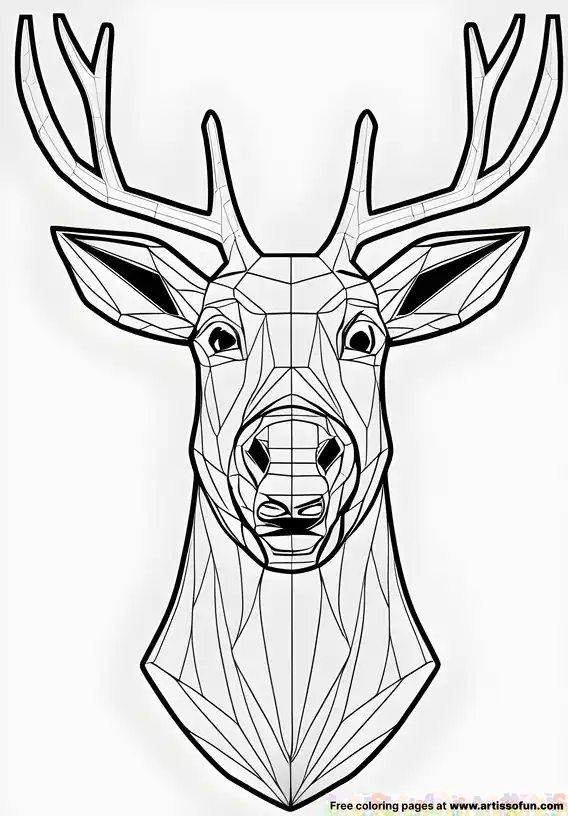 Reindeer Cubism Art Headshot result scaled 1